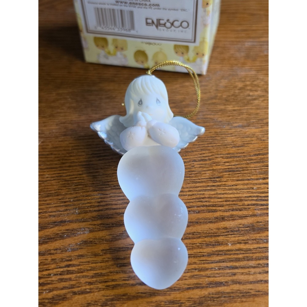 Enesco- Precious Moments, Angel Icicle, 2000 Ornament In Box #811769